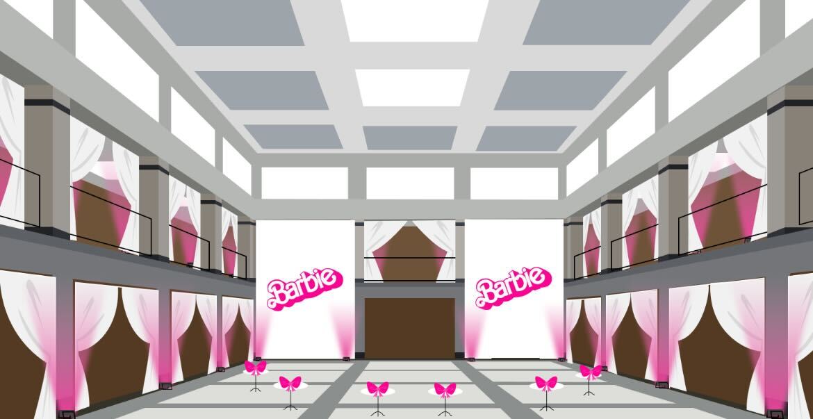 Barbie Launch design concept Barbie Launch design concept