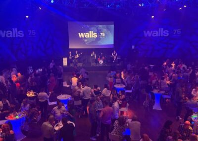 Walls Construction – 75th Anniversary Celebrations